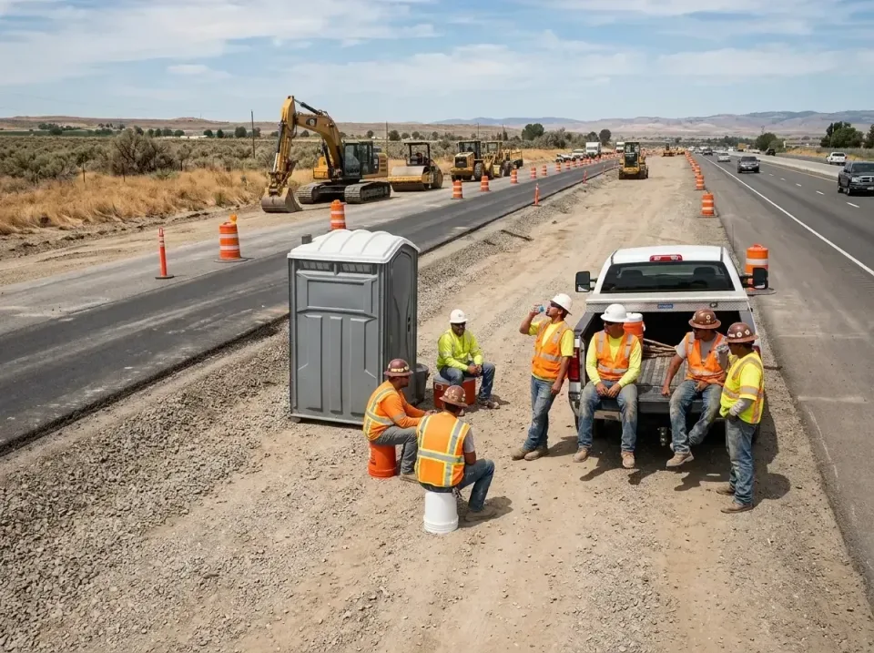 highway-road-construction-crew-007 — frequently asked questions, Porta Potty and Restroom Rentals in Carolina Forest, SC